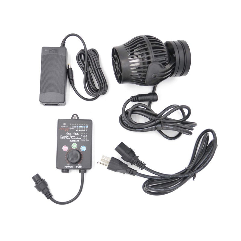 Jebao SOW Wave Maker Flow Pump with Controller for Marine Reef Aquarium (SOW-20) - Image 1
